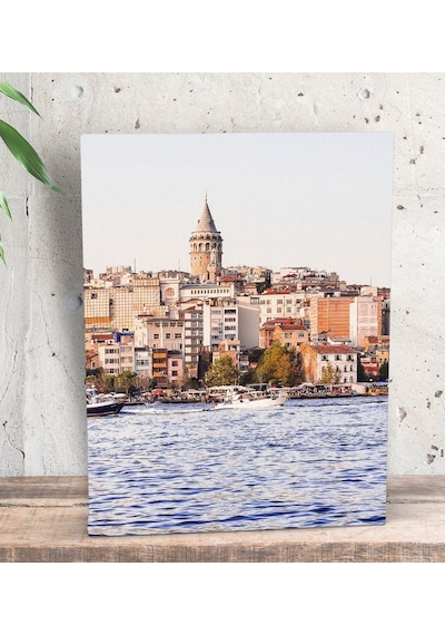 Bk Gift Istanbul Tasarımlı Dekoratif Mini Kanvas Tablo 15X20Cm-8 (551116194)