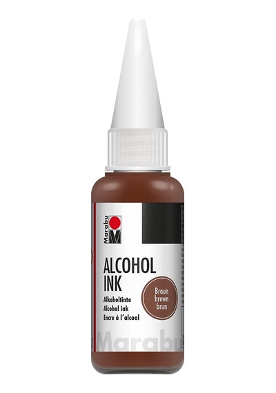Marabu Alcohol Ink Alkol Bazlı Mürekkep 20 Ml. Brown