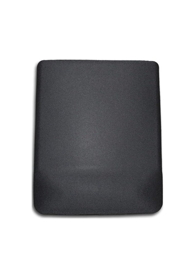 Ergonomik Kare Siyah Mouse Pad, Kaymaz Taban, Suya Dayanıklı