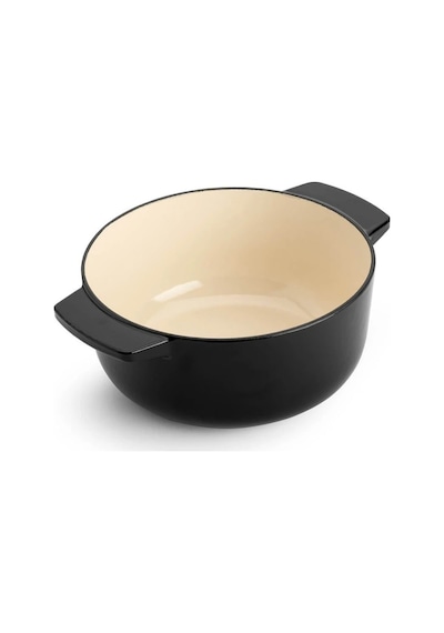 Kitchenaid Cc006058 Döküm Demir Tencere 22 Cm / 3.3 L Onyx Siyah
