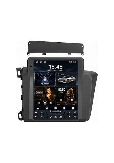 Honda Civic 2012-2015 Tesla Android Multimedya Carplay Android Auto Navigasyon 8gb Ram 128gb Pro 9.7''
