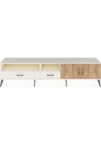 Arges Tv Ünitesi 3 Raflı 2 Çekmeceli 2 Kapaklı 220x30x51 Aytaşı-çam/aytaşı Atlas Çam/aytası - Aytası Arges Tv Ünitesi 3 Raflı 2 Çekmeceli 2 Kapaklı 220x30x51 Aytaşı-çam/aytaşı Atlas Çam/aytası - Aytası