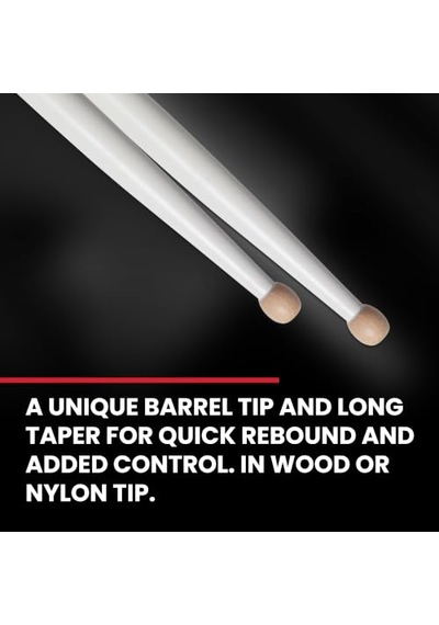 Rh Drum-stick"5a American Classic-serie, Hickory,wood-tip\