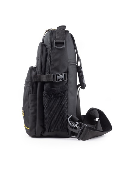 İmaks Çokgözlü İmperteks Kumaş Günlük Sırt Çapraz Göğüs El Ve Omuz Çantası Unisex Siyah Body Bag 927 Siyah - Sarı