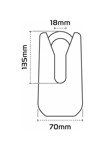 Oxford Motosiklet Monster Disk Kilidi 11mm Of32m