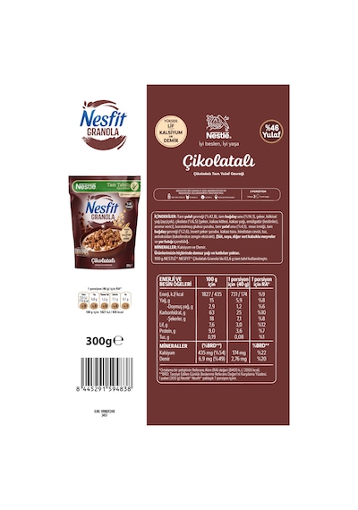 Nesfit Granola 300gr Çikolata X 2