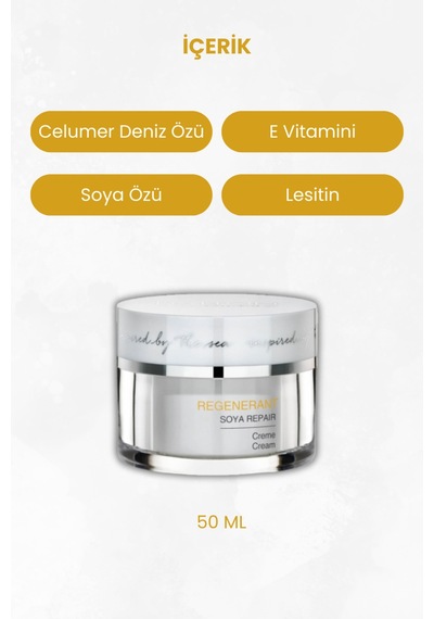Kuru Ciltler Için Soya Özü Içeren Yaşlanma Karşıtı Regenerant Krem - 56790841