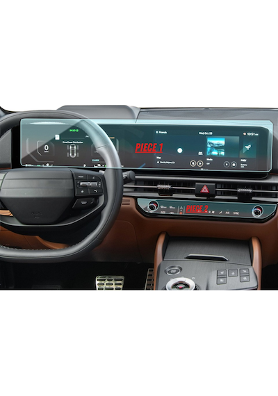Kia Sportage Makyajlı 2025-2026 Multimedya Ve Klima Konsol Uyumlu Nano Ekran Koruyucu