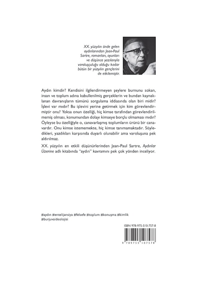 Aydınlar Üzerine - Jean-Paul Sartre - Can Yayınları