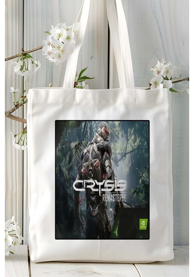 Art Hediye Crysis Oyun Baskılı Omuz Çanta Kişiye Özel Model 36 Çok Renkli