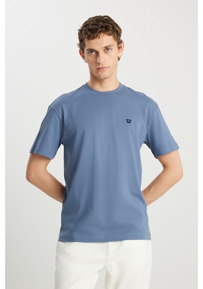 Wrangler Erkek T Shirt W7nm203877 223 Açık Mavi Açik Mavi