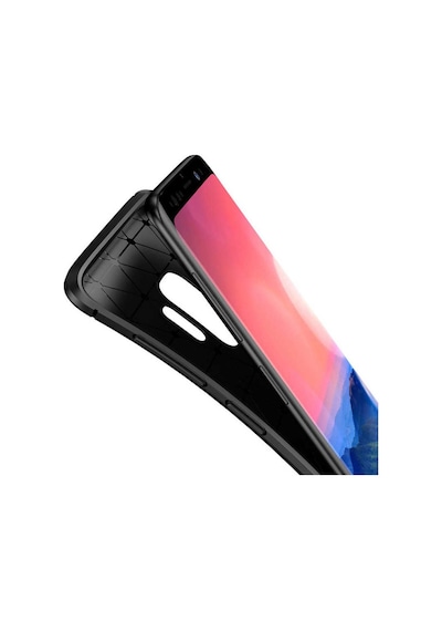 Samsung Uyumlu Galaxy S9 Kılıf Karbon Silikon Case