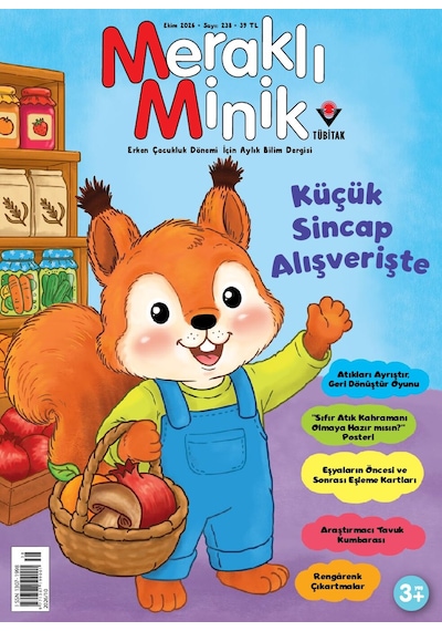 Meraklı Minik Dergi Ekim 2026 3-6 Yaş