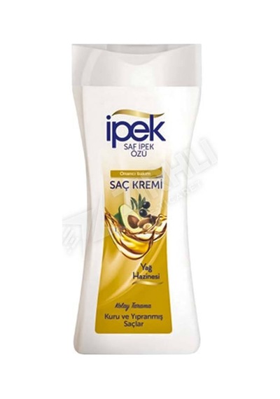 3 Adet İpek Kuru Ve Yıpranmış Saçlar İçin Yağ Hazinesi Saç Kremi 480 Ml