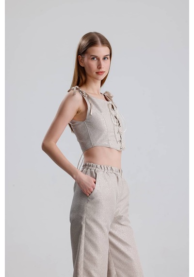 L'aura Corset Juliet Bayan Korse Büstiyer Bej