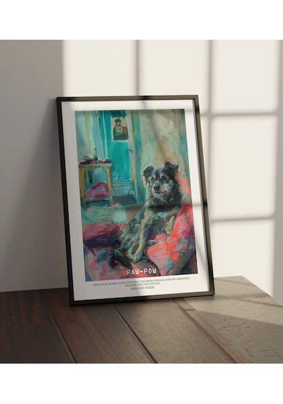 Paw-pow No:20 Art Print