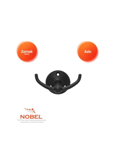 Fonksi Yonel Askı, Metal Vestiyer Askısı, 59 Gr, Dolap Ve Duvar Askılığı, Matsi Yah Vidalı