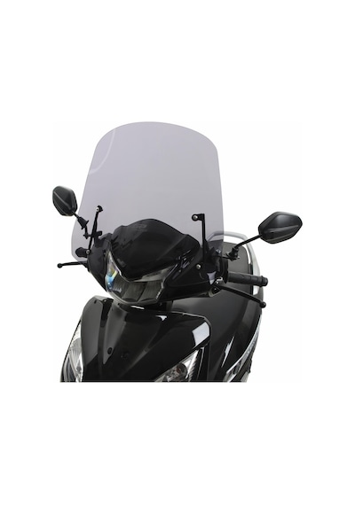 GP Kompozit Honda Activa 2023-2024 Uyumlu Kısa Ön Cam Şeffaf 44 cm