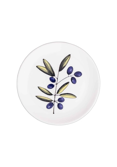 The Mia Olivos Pasta Tabağı 6lı Set 19 Cm Ovs0001 Beyaz