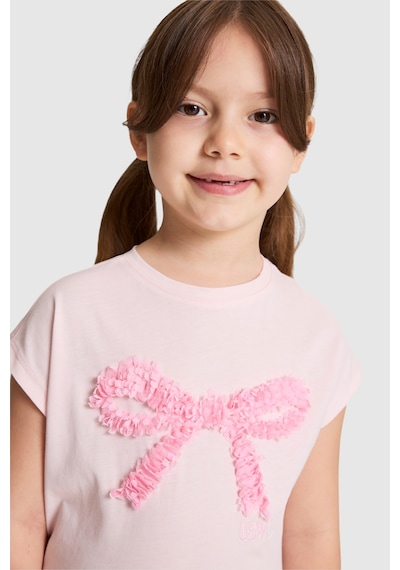U.S. Polo Assn. Kız Çocuk Açık Pembe Tişört 50325647-vr078 Acık Pembe