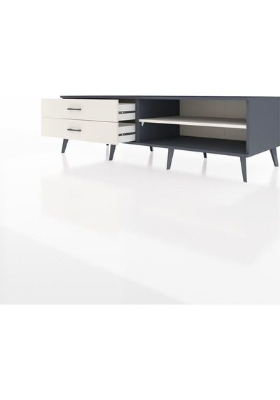 Kronos Tv Ünitesi Tek Raflı 2 Çekmeceli 176x59x51 Antrasit-aytaşı/aytaşı Aytası/aytası Kronos Tv Ünitesi Tek Raflı 2 Çekmeceli 176x59x51 Antrasit-aytaşı/aytaşı Aytası/aytası