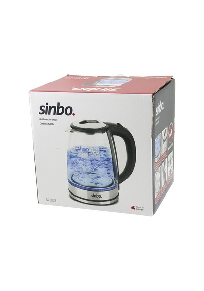 Cam Kettle Su Isıtıcısı 1.8lt Gizli Rezidans 360 Dönebilme Özellik 1850-2200w Sk-8029