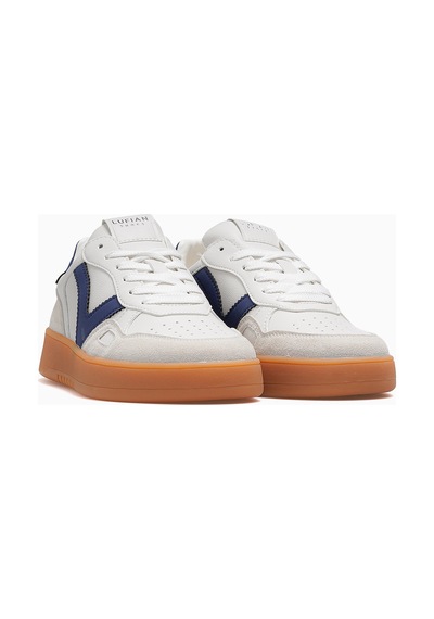 Lufian Elsa Kadın Deri Sneaker Ayakkabı 26y 121230058 Lacivert