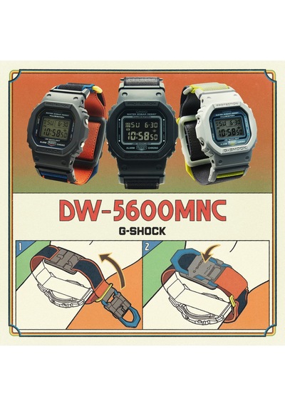 Casio Dw-5600mnc-1dr G-shock Erkek Kol Saati Siyah