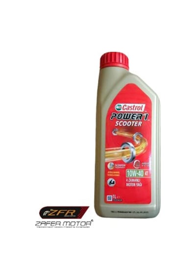Castrol Power1 Scooter Mb 10w-40 Yarı Sentetik Motor Yağı 1 L 2024 Üretim