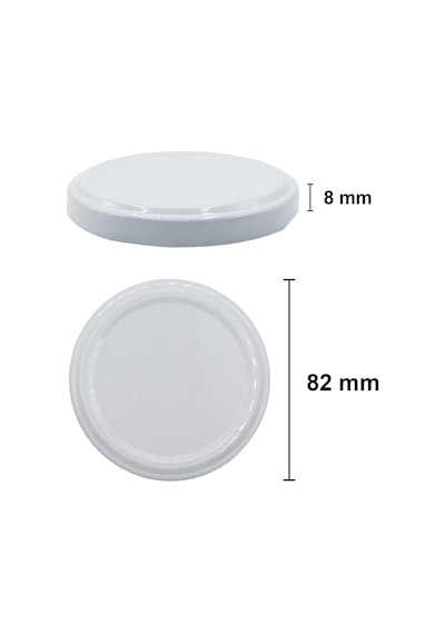 Afracam 300 ML Siyah Metal Kapaklı Şeffaf Cam Kavanoz 10 Adet