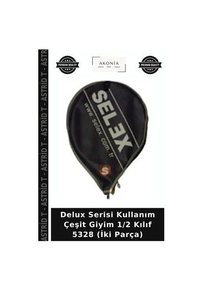 Delux Serisi Kullanım Çeşit Giyim 1/2 Kılıf 5328 İki Parça