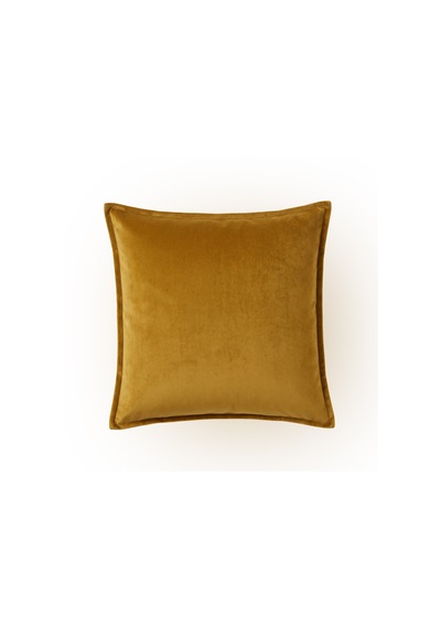 "marlow" Kulaklı Dekoratif Kırlent Kılıfı - 45x45 Hardal
