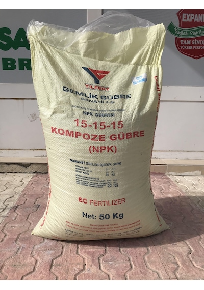 15.15.15 Npk Taban Süper Kompoze Gübresi (3X15) - 10 KG