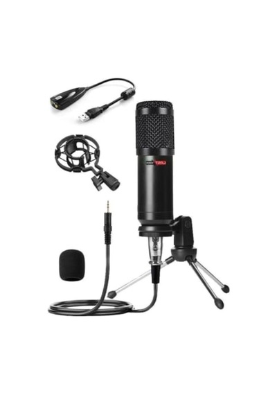 2As Ses Kartlı Mikser, Midi Klavye Ve Bm800 Mikrofon İle Stüdyo Ekipmanları Seti Açık Antrasit 2As Ses Kartlı Mikser, Midi Klavye Ve Bm800 Mikrofon İle Stüdyo Ekipmanları Seti Açık Antrasit