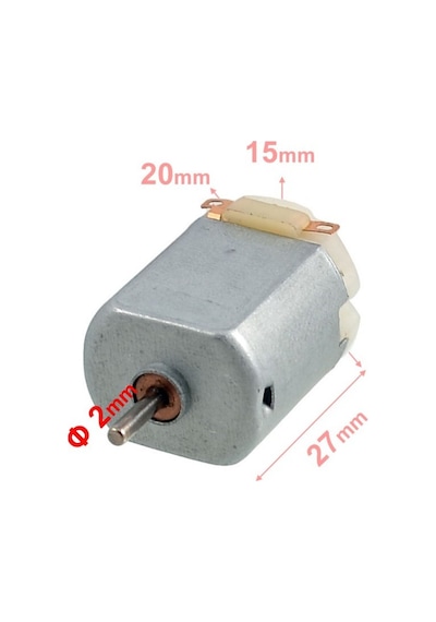 1 Adet Dc Motor, Deney Motoru, 3V, 6V Motor Yüksek Devir Dinamo M N11.404