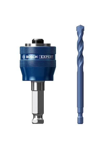 Bosch Expert Power Change Plus Delik Açma Testeresi Sistem Adaptörü 11 Mm, Tct Matkap 8,5 X 105 Mm, 2 Parça  - 2608900526
