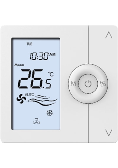 Smallart Kaset Tipi Fancoıl Dijital Oda Termostatı Sm-2103-sedm