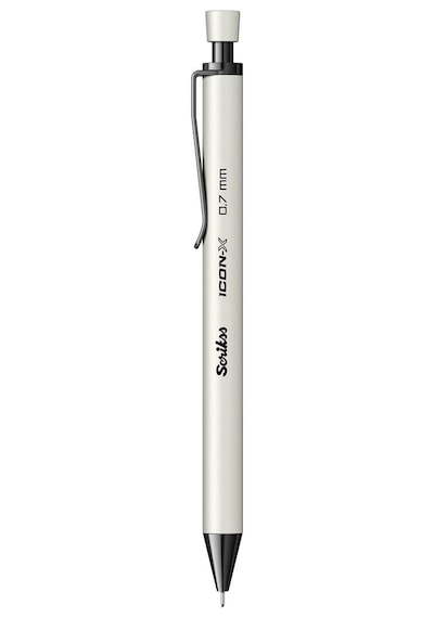 Scrikss Icon-x Metal 0.7 Mm Versatil Kalem Beyaz Beyaz