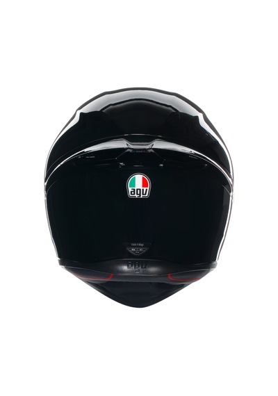 Agv Kask/k1 S Mono Mono Black Parlak
