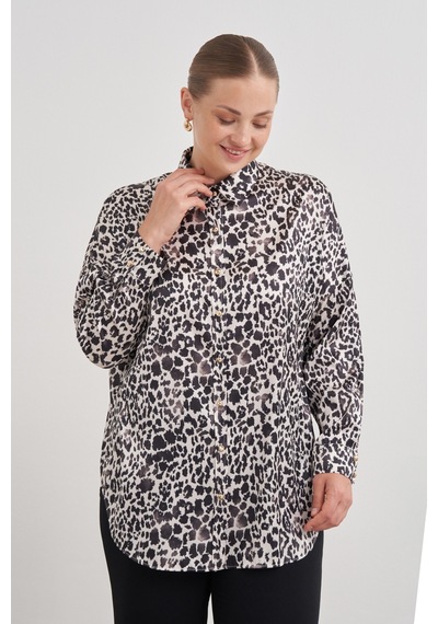 Aker 24aw15764112 Büyük Beden Tunik 24aw15764112 002 Siyah Siyah