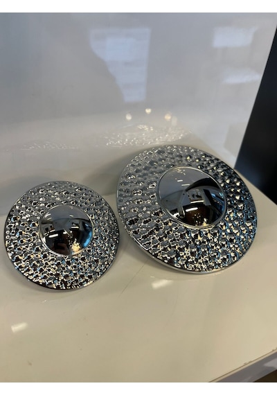 Titan Metal Kulp 32mm Krom Dolap Kapak Modern Çekmece Tv Ünite Mobilya Komidin Şifonyer