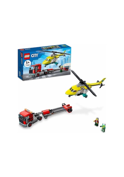 LEGO® City 60343 Kurtarma Helikopteri Nakliyesi 215 Parça