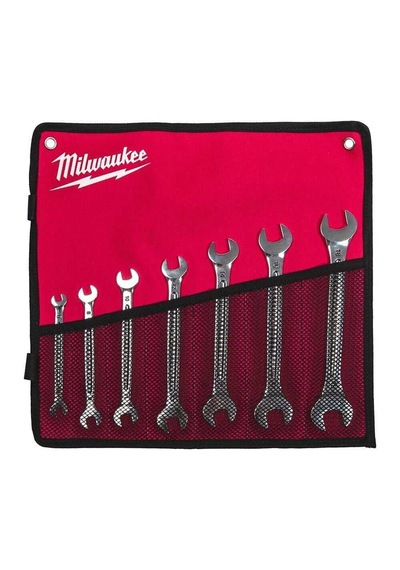 Milwaukee 2 Ağız Anahtar Takımı 7 Parça 4932492713