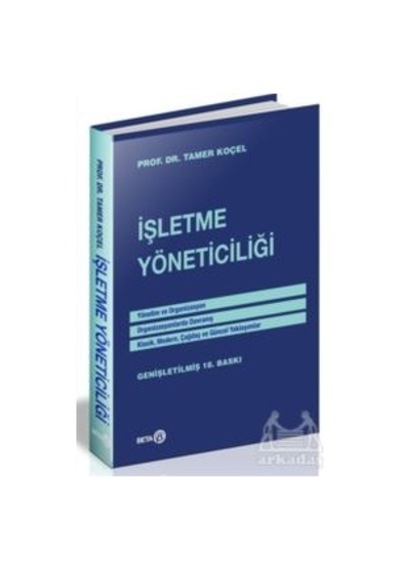 İşletme Yöneticiliği Ciltli Beta Yayınevi