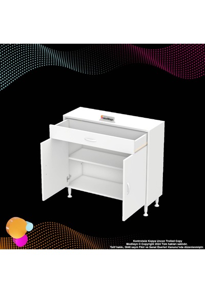 Eliusta Fre 95 Cm Çok Amaçlı Dolap 1 Raflı Tek Çekmeceli Banyo Mutfak Dolabı 95x88x32,5 Cm Organizer Dolap Beyaz Eliusta Fre 95 Cm Çok Amaçlı Dolap 1 Raflı Tek Çekmeceli Banyo Mutfak Dolabı 95x88x32,5 Cm Organizer Dolap Beyaz