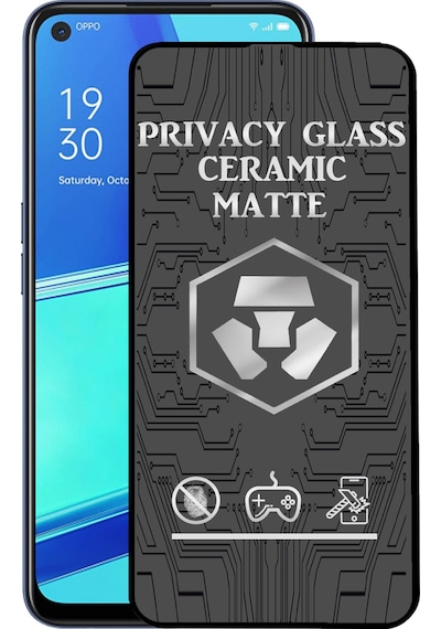 Oppo A52 Tam Kaplayan Mat Seramik Hayalet Ekran Koruyucu
