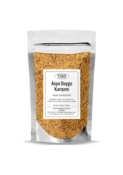 Tos The Organic Spices Asya Duygu Karışımı 250 G