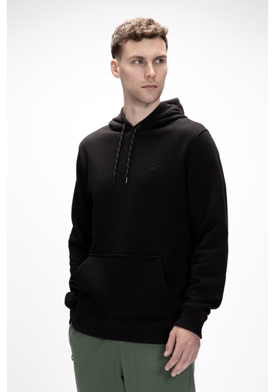 Bad Bear Sea Si Yah Kapüşonlu Erkek Sweatshirt Siyah