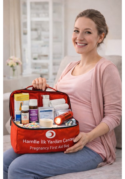Hamile İlk Yardım Çantası, Hamileler İçin İlk Yardım Seti 50 Parça