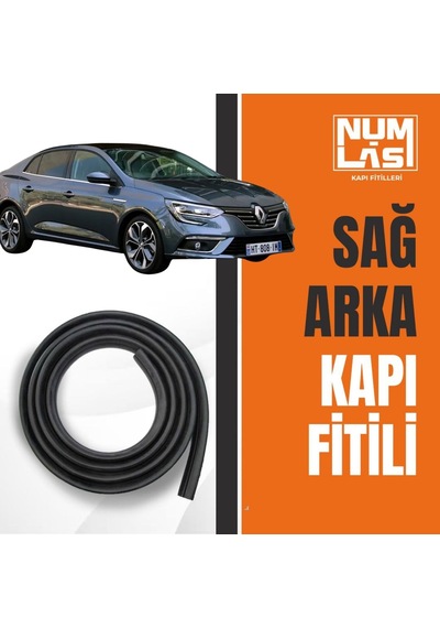 Renault Megane 4 Sedan Sağ Arka Kapı Fitili-a Kalite-numlas-nm7070